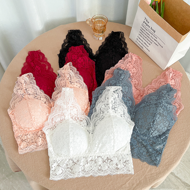 Bralette Wireless Soft - 3 peças de sutiã feminino de