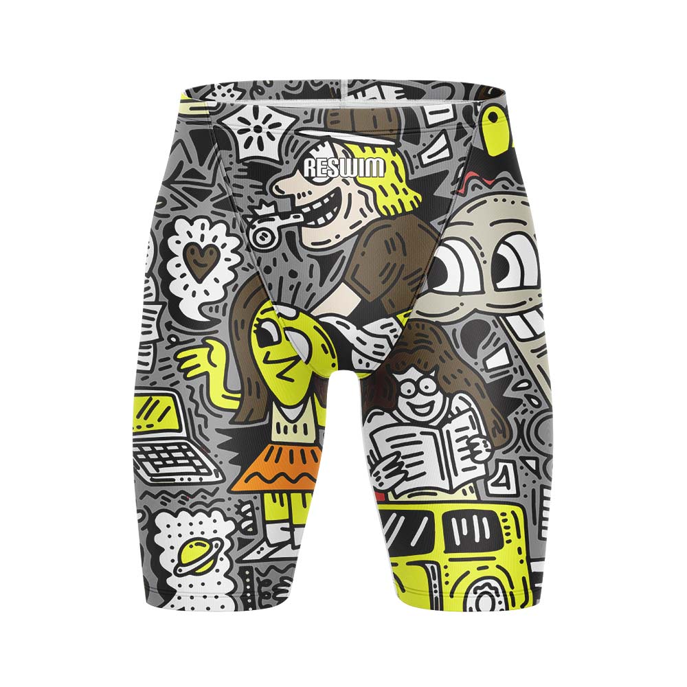 Boyshort Underwear - Calções de Banho Masculinos de Secagem