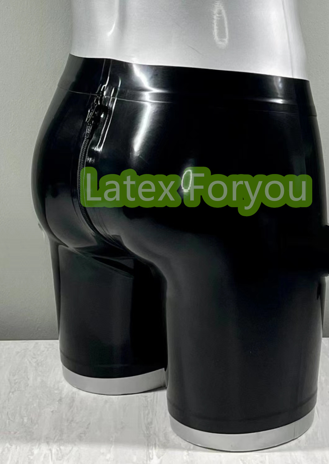 Boyshort Underwear - Fetiche feito à mão fino ajuste