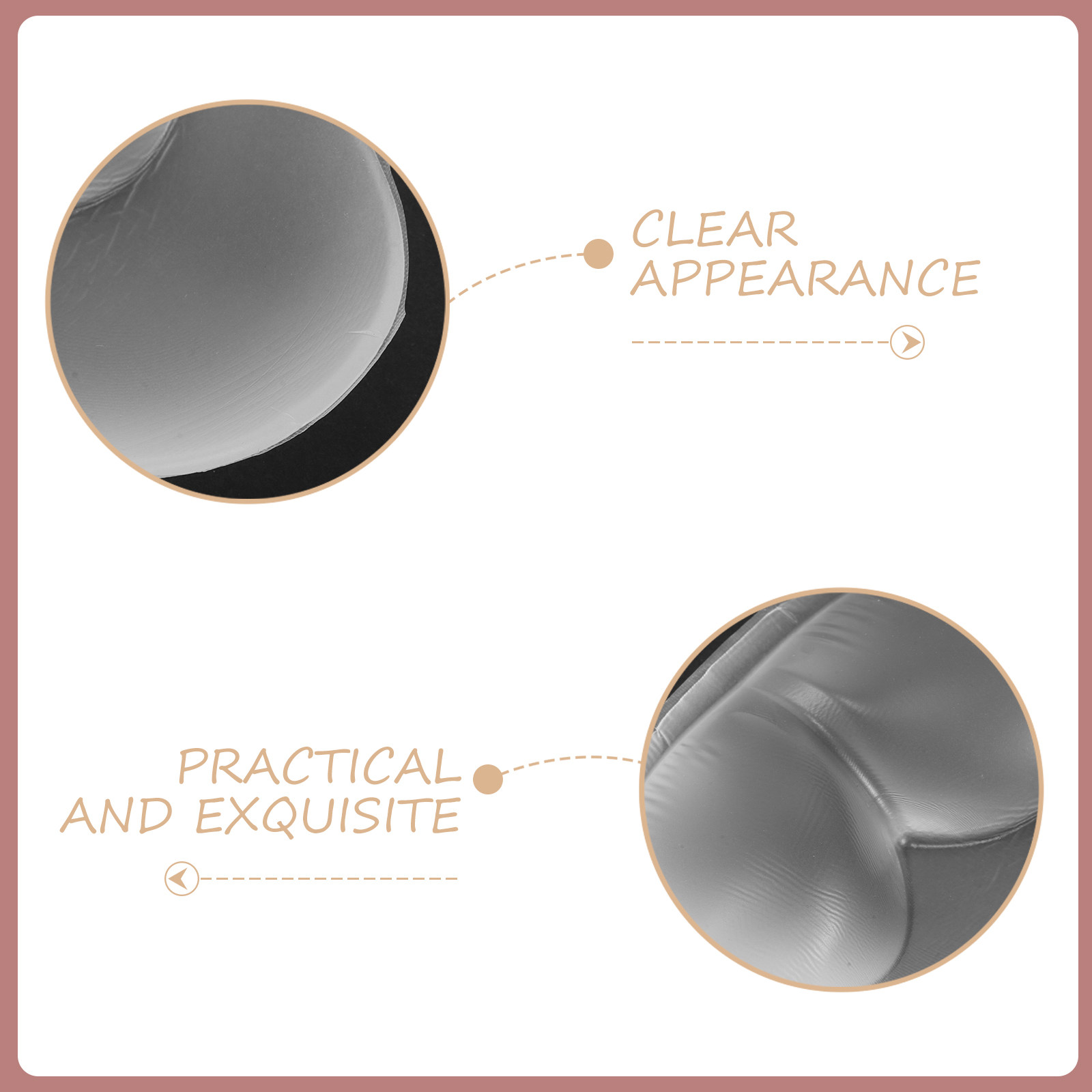1 Par de Almofadas de Silicone - Push Up Bra Padded avaliação e preço