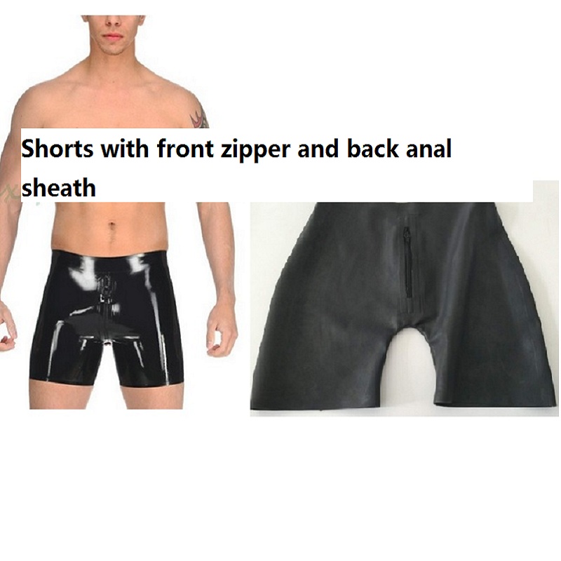 Homens feitos à mão látex borr - Boyshort Underwear avaliação e preço