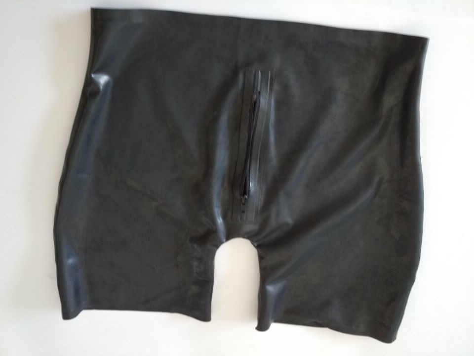 Homens feitos à mão látex borr - Boyshort Underwear avaliação e preço