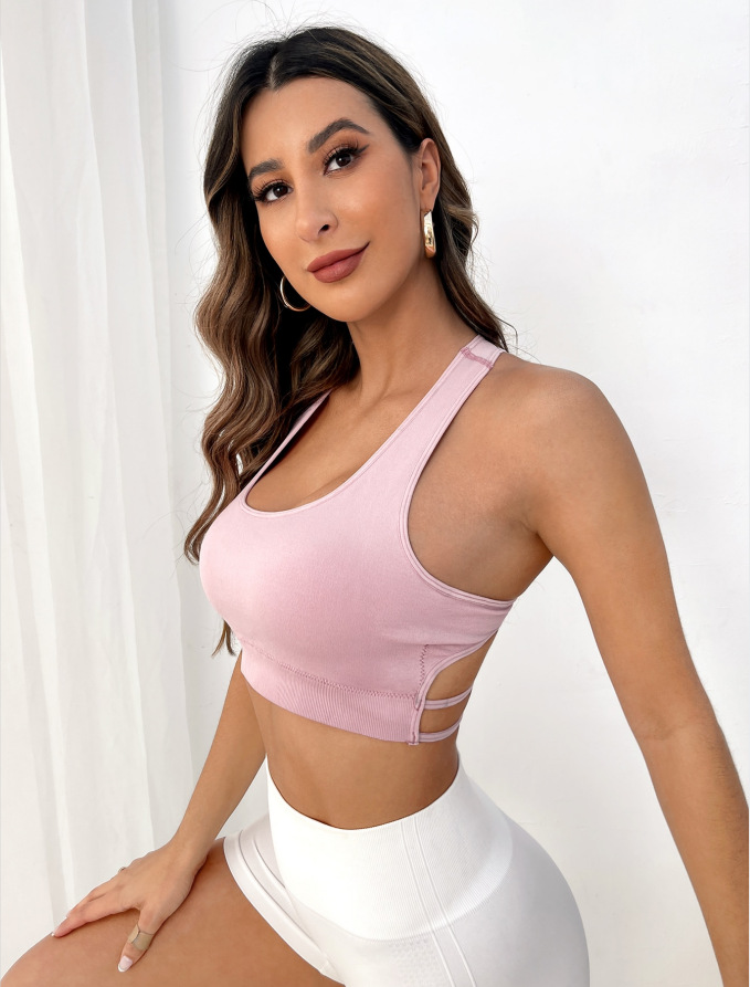 Sutiã esportivo respirável fit - Push Up Bra Padded avaliação e preço