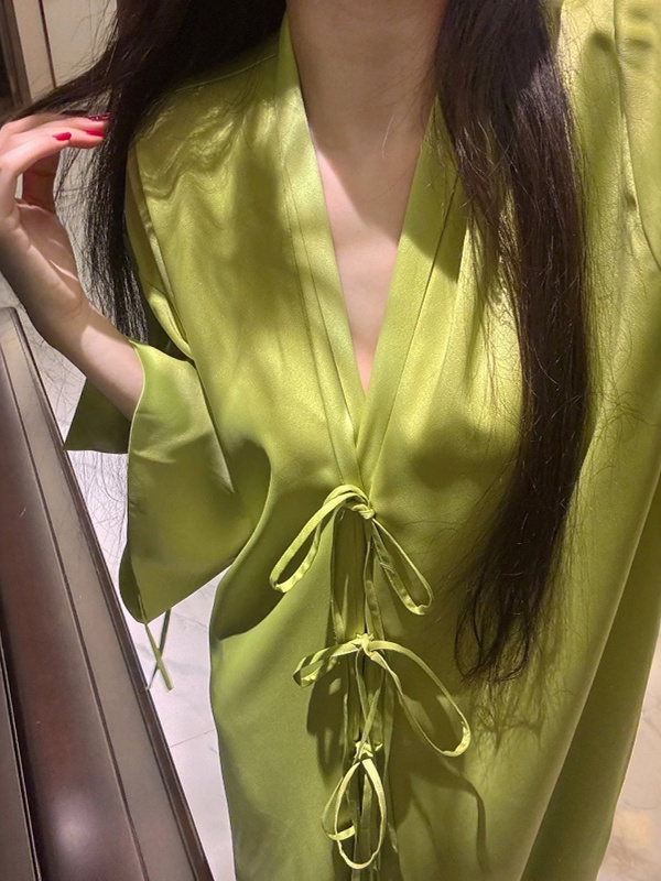 Roupão Cardigã Aberto Feminino - Robe Silk Women avaliação e preço